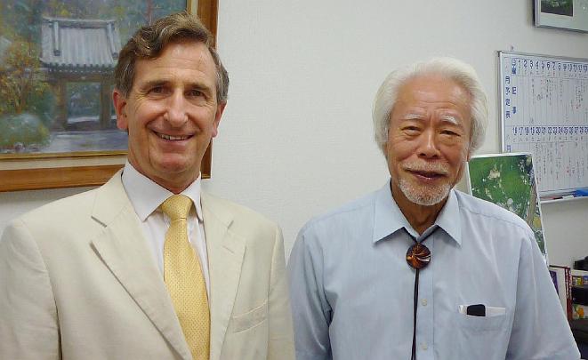 054 kyoto.jpg - The delegates were impressed with this school principle?s deep thinking and spent hours discussing such topics as the difference between Transcendental Meditation and Zen meditation.